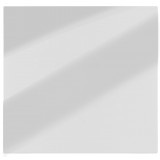 Placa Cega com Suporte 4x4 - RECTA Espelhada Gloss